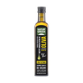 NaturGreen Aceite de Oliva Virgen Extra Ecológico Sin Filtrar 500 ml