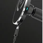 Celly GHOSTSUPERMAGCH - Soporte Magnético para Coche con Carga Inalámbrica Rápida, Compatible con iPhone, Sujeción a Rejilla de Ventilación, Negro