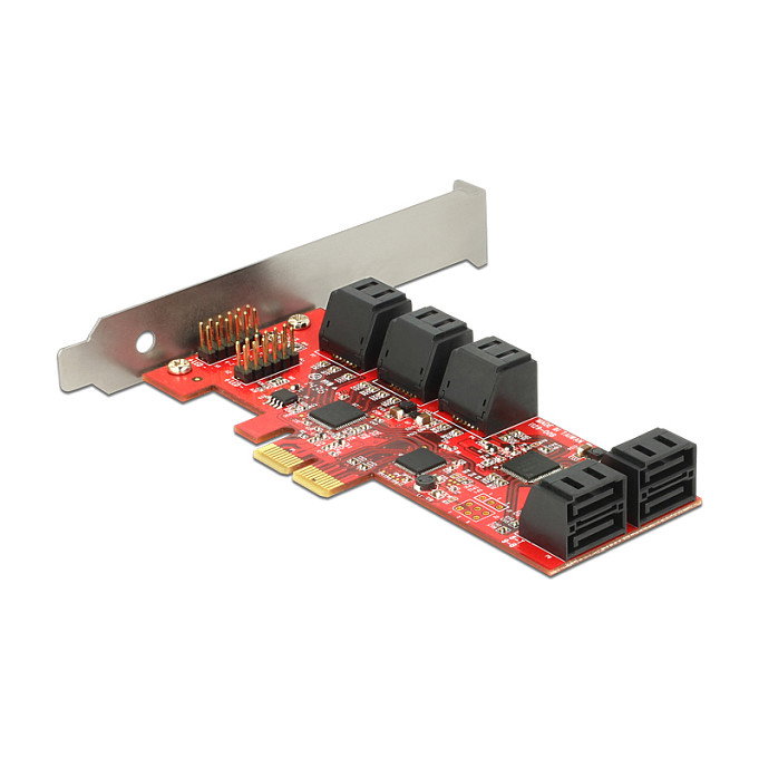 DeLOCK 89384 Tarjeta PCI Express x2 con 10 puertos SATA 6 Gb/s Low Profile DeLOCK 89384 Tarjeta PCI Express x2 con 10 puertos SATA 6 Gb/s Low Profile