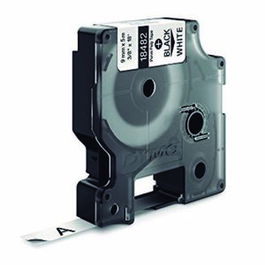 DYMO RHINO Cinta ID1-9 Negro/blanco polyester