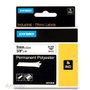 Dymo Rhino Cinta ID1-9 Negro/blanco Poliéster 9mm x 5,5m