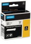 Dymo Rhino Cinta ID1-9 Negro/blanco Poliéster 9mm x 5,5m