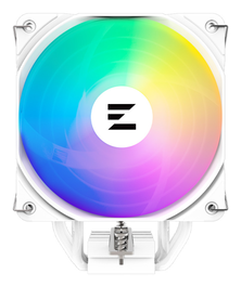 ZALMAN CNPS9X PERFORMA PLUS ARGB WHITE - Ventilador para CPU, 12 cm, PWM, Rodamiento HDB, 600-2000 RPM, Blanco, Compatible con LGA1700/AM5