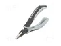 KNIPEX Alicates de punta semiredonda ESD 130 mm