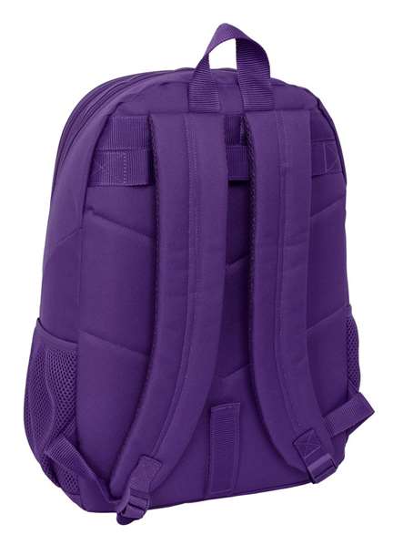 Mochila Escolar Real Valladolid C.F. Blanco Morado 32 x 44 x 16 cm