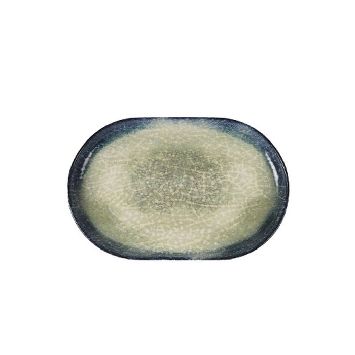 La Mediterranea Fuente Ovalada Olaf Nordic Brillo ø20x13x2cm