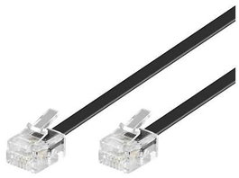 MicroConnect Cable Modular RJ11 6P/4C 2m