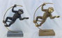DKD Home Decor Figura de Mono en Resina (Surtido de 2 Piezas)