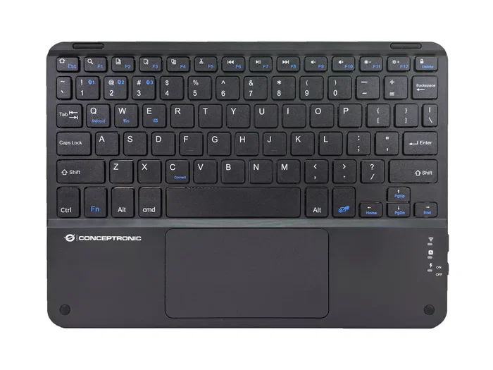 Conceptronic Tobin01bus Teclado Mini Bluetooth 10" Inglés con Touchpad