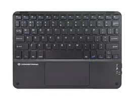 Conceptronic Tobin01bus Teclado Mini Bluetooth 10" Inglés con Touchpad