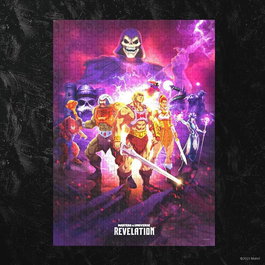 Mattel Masters of the Universe Revelation Puzzle The Power Returns, 1000 Piezas, 48 x 68 cm