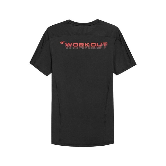 Camiseta de Manga Corta Hombre 4F TSMF019 Negro 13-14 Años