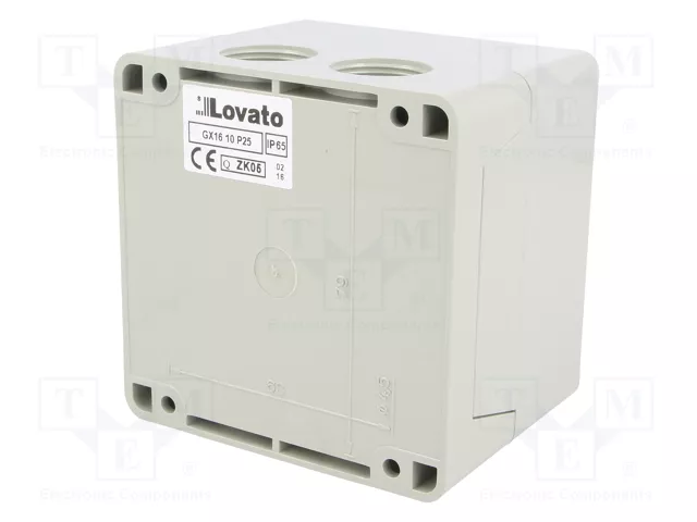 LOVATO ELECTRIC Interruptor de leva de 3 polos 16A 0-1