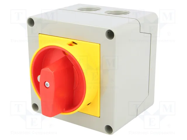 LOVATO ELECTRIC Interruptor de leva de 3 polos 16A 0-1