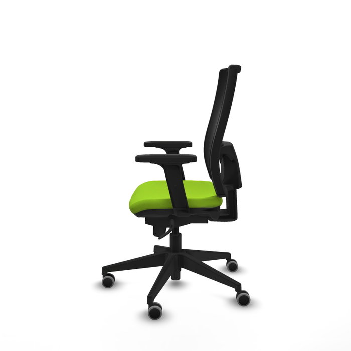 PIQUERAS Y CRESPO Silla de oficina Horna Pistacho y Negro