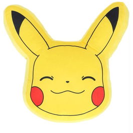 Nintendo Cojin 3D Pokemon Pikachu 35cm Poliester Tacto Melocoton 35x38x8cm