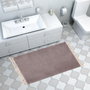 Mijölnir Alfombrilla de Baño 1620 Gris 75 x 120 cm Antideslizante Lavable 100% Acrílico