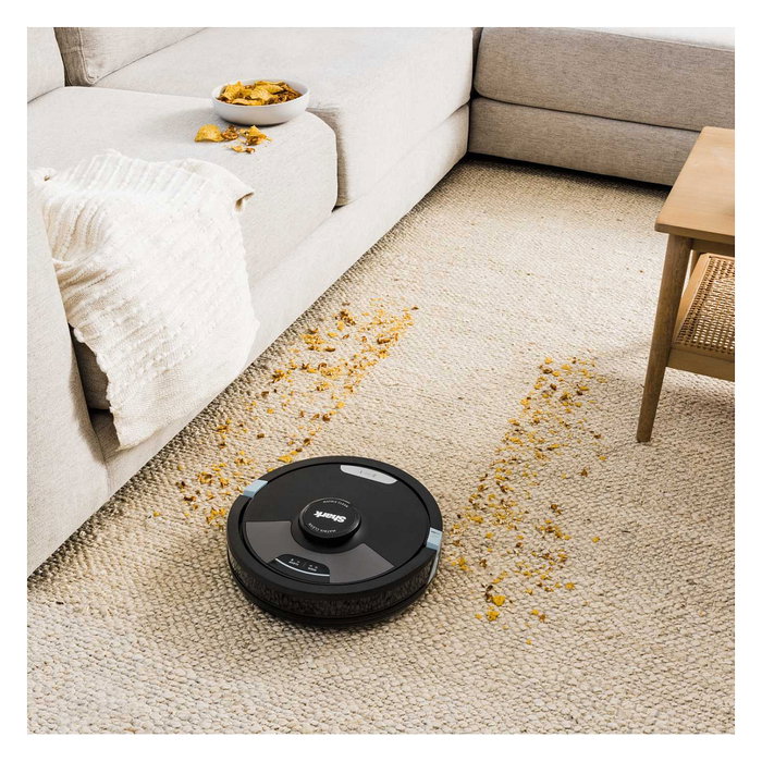 Shark Robot Aspirador y Fregadora 2 en 1 Matrix Plus con LiDAR, Mapeo, para Todo Tipo de Suelos y Control por App/Voz, Incluye Estación Base