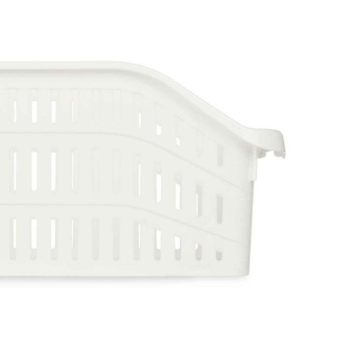 Organizador para Nevera Kinvara Blanco 20,3 x 12,8 x 30,5 cm Organizador para Nevera Kinvara Blanco 20,3 x 12,8 x 30,5 cm