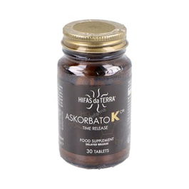Hifas da Terra Askorbato 30 Comprimidos con Vitamina C y Polifenoles Mediterráneos, Liberación Retardada