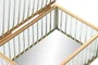 DKD Home Decor Joyero de Cristal y Metal Transparente y Dorado