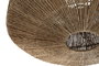 DKD Home Decor Pantalla Yute Metal 51x51x21 Natural