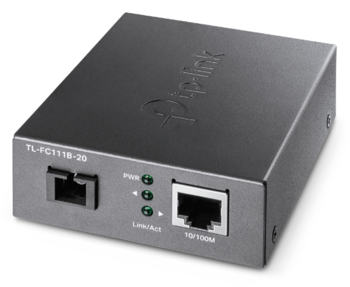 TP-Link TL-FC111B-20 Conversor de Medios WDM Monomodo 10/100 Mbps