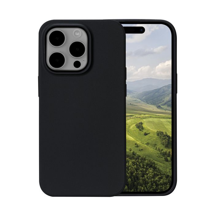 dbramante1928 Nuuk Funda Protectora para iPhone 15 Pro, Negro, Fabricada en Plástico Reciclado y Reciclable dbramante1928 Nuuk Funda Protectora para iPhone 15 Pro, Negro, Fabricada en Plástico Reciclado y Reciclable