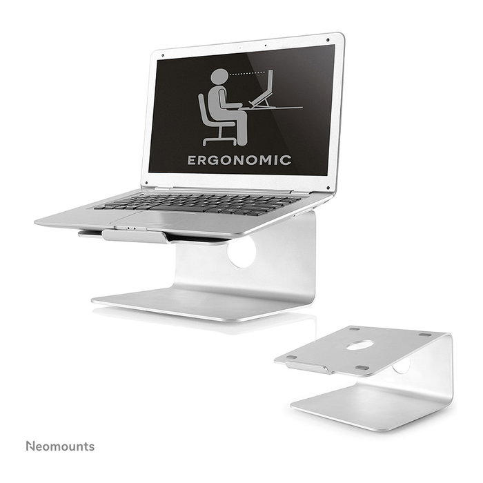 Neomounts NSLS050 Soporte para Portátil de 10-17 Pulgadas, Plata