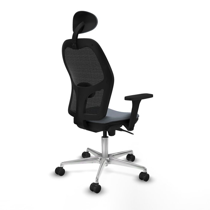 PIQUERAS Y CRESPO Silla de oficina Jorquera Gris y Negro PIQUERAS Y CRESPO Silla de oficina Jorquera Gris y Negro
