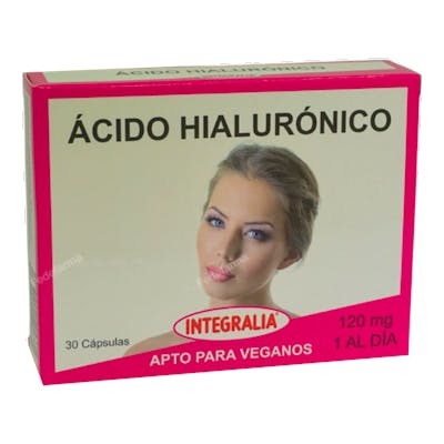 INTEGRALIA Ácido Hialurónico 120 mg 30 Cápsulas INTEGRALIA Ácido Hialurónico 120 mg 30 Cápsulas
