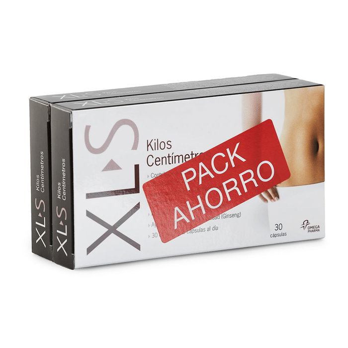 XLS Medical Kilos Centímetros Duo 2 x 30 cápsulas Control y pérdida de peso complemento alimenticio