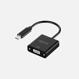 Approx Adaptador USB Tipo C a VGA APPC50 Negro
