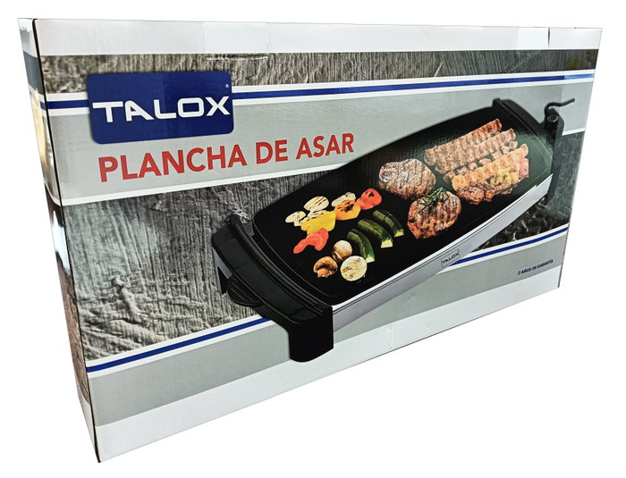 TALOX Plancha de asar eléctrica 2000 W QF-G673406