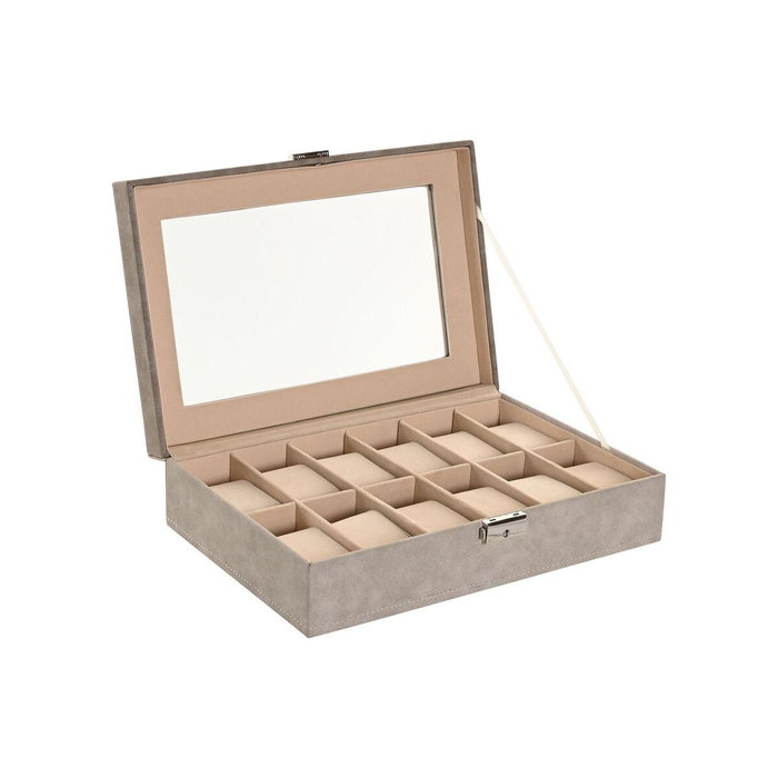 DKD Home Decor Joyero Tradicional Gris/Gris Oscuro 20 x 8 x 29.5 cm DKD Home Decor Joyero Tradicional Gris/Gris Oscuro 20 x 8 x 29.5 cm