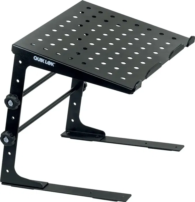 Quiklok Soporte Modular Multi Funcional para Teclado, Mesa de Mezclas y Ordenador, Altura Ajustable, Acero, 3.20 kg