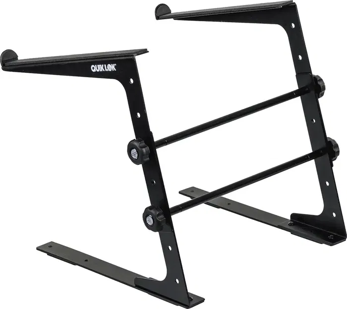 Quiklok Soporte Modular Multi Funcional para Teclado, Mesa de Mezclas y Ordenador, Altura Ajustable, Acero, 3.20 kg