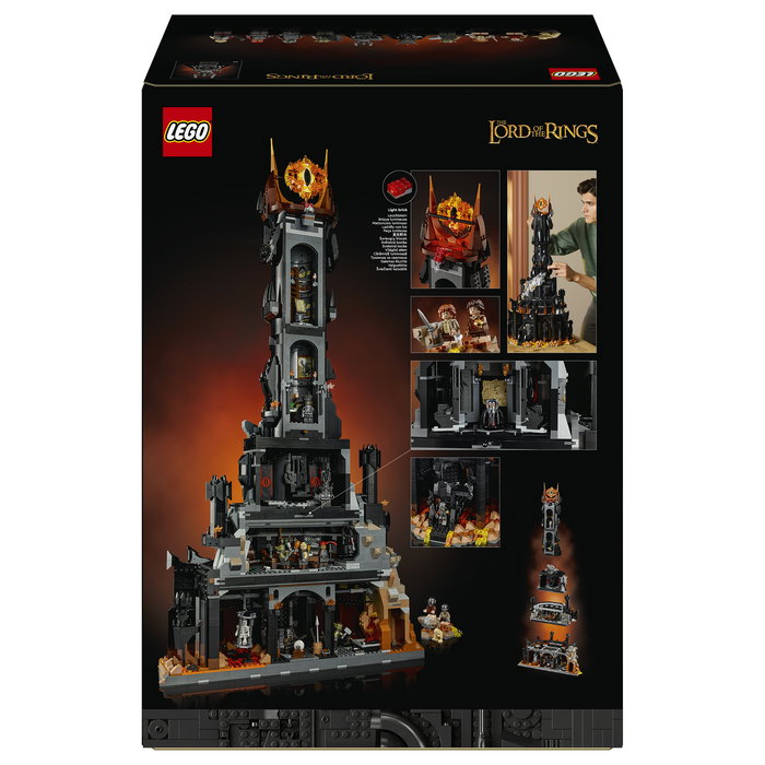 LEGO Icons El Señor de los Anillos: Barad-dûr™ - 5471 Piezas - Juego de Construcción para Adultos 18+