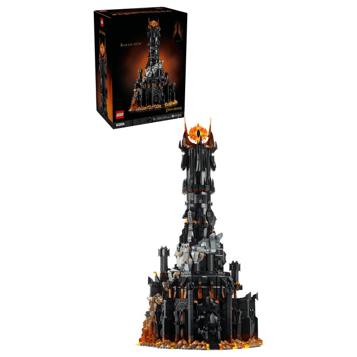 LEGO Icons El Señor de los Anillos: Barad-dûr™ - 5471 Piezas - Juego de Construcción para Adultos 18+