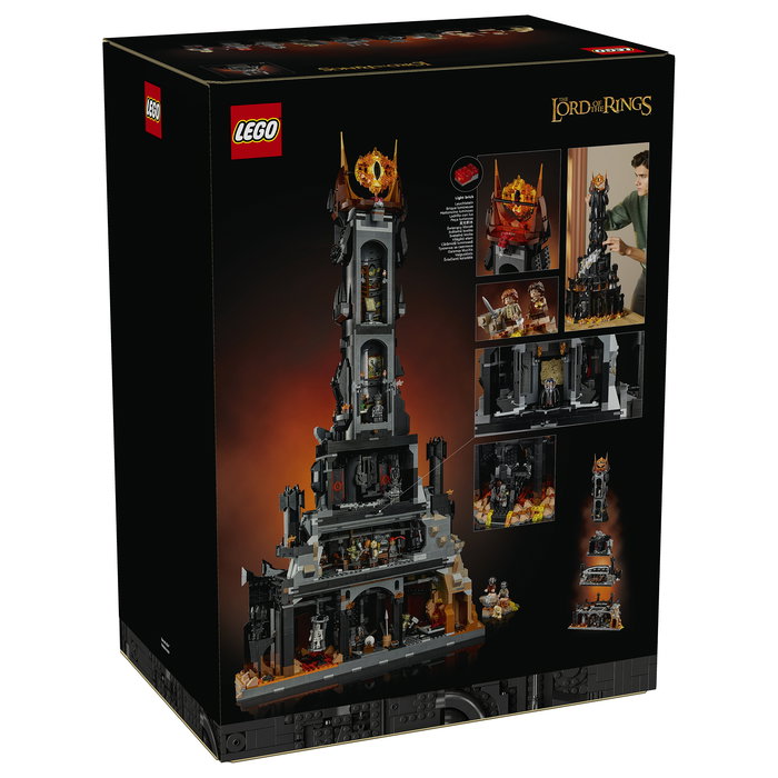 LEGO Icons El Señor de los Anillos: Barad-dûr™ - 5471 Piezas - Juego de Construcción para Adultos 18+