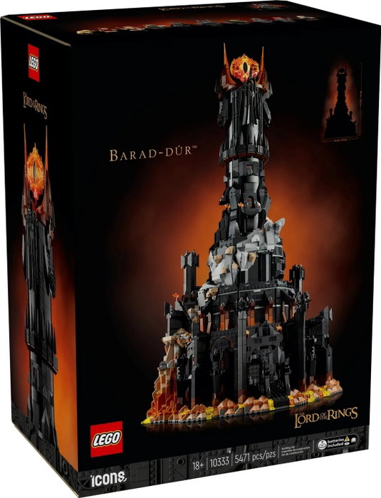 LEGO Icons El Señor de los Anillos: Barad-dûr LEGO Icons El Señor de los Anillos: Barad-dûr