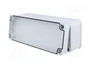 FIBOX PICCOLO Carcasa Universal ABS Gris