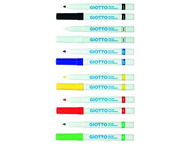 Giotto Rotuladores Decor Materials Colores Surtidos Estuche de 6 unidades