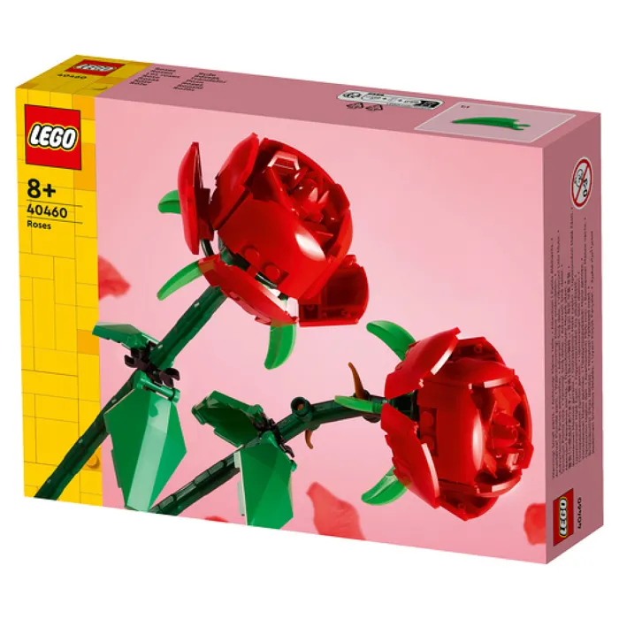 LEGO Botanicals 40460 Rosas Set de flores artificiales para decoración LEGO Botanicals 40460 Rosas Set de flores artificiales para decoración