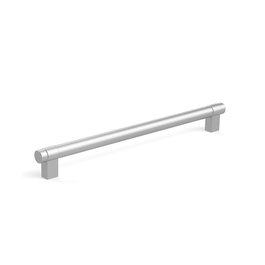 HERRAJES ALK Tirador Zamak Modelo Astoria Efecto Inox Distancia Agujero 256Mm