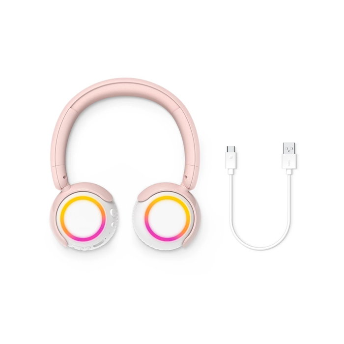 Philips TAK4200PK/00 Auriculares Inalámbricos para Niños Rosa