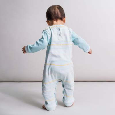 Pelele de Manga Larga para Bebé Blue Azul 36 Meses