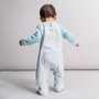 Pelele de Manga Larga para Bebé Blue Azul 36 Meses