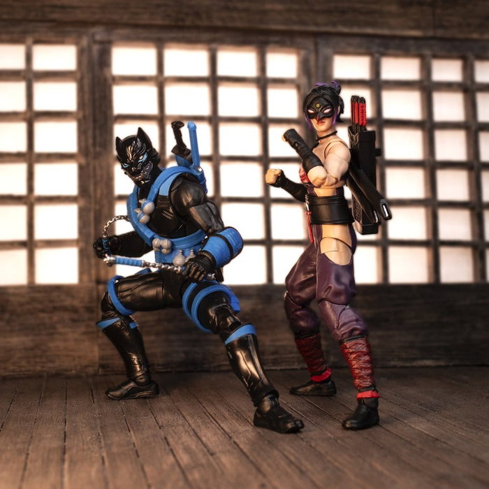 Hasbro G.I. Joe Classified Series Pack de 2 Figuras Snake Eyes & Kim 'Jinx' Arashikage 15 cm