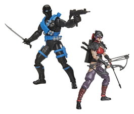 Hasbro G.I. Joe Classified Series Pack de 2 Figuras Snake Eyes & Kim 'Jinx' Arashikage 15 cm